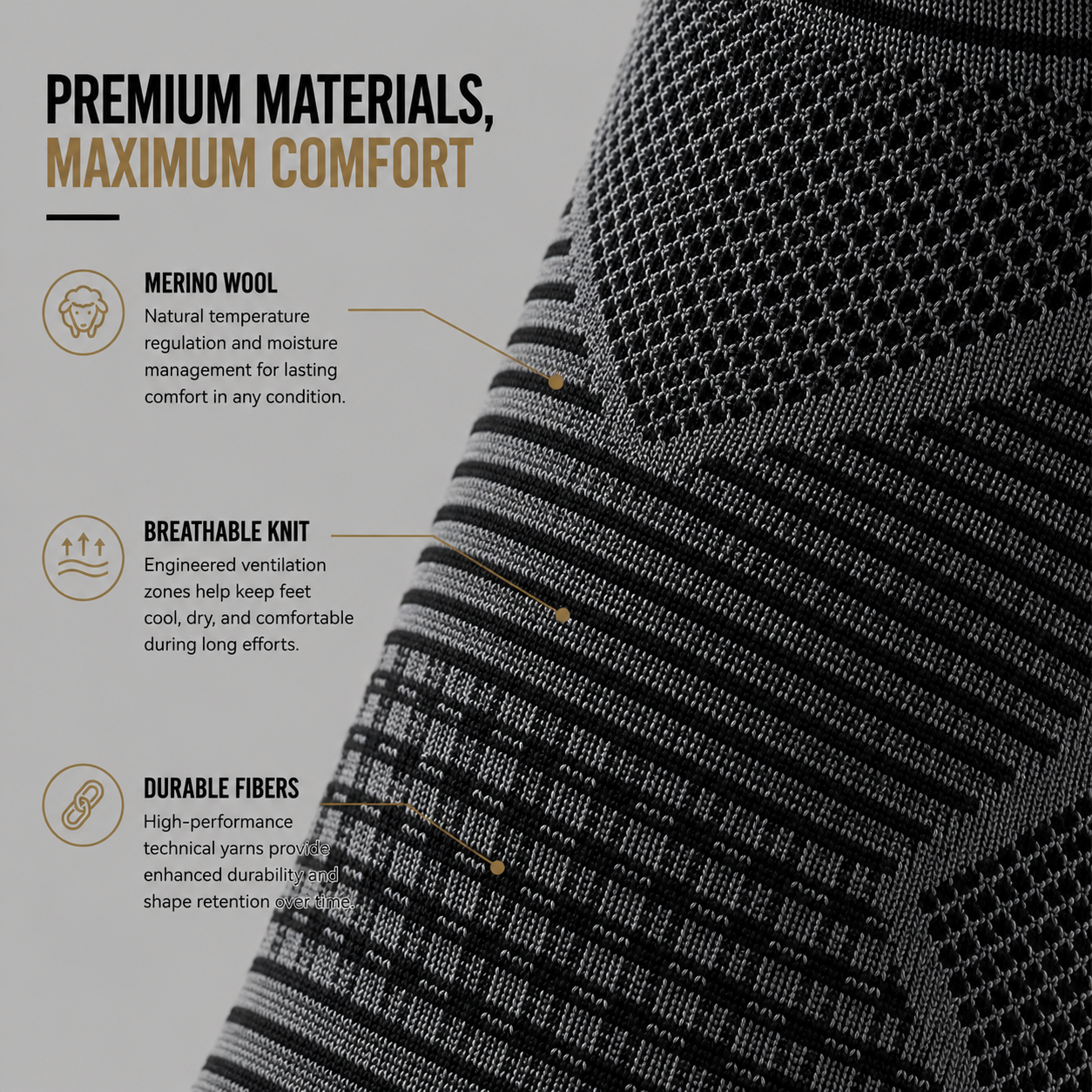 MERINO WOOL – Ankle Length