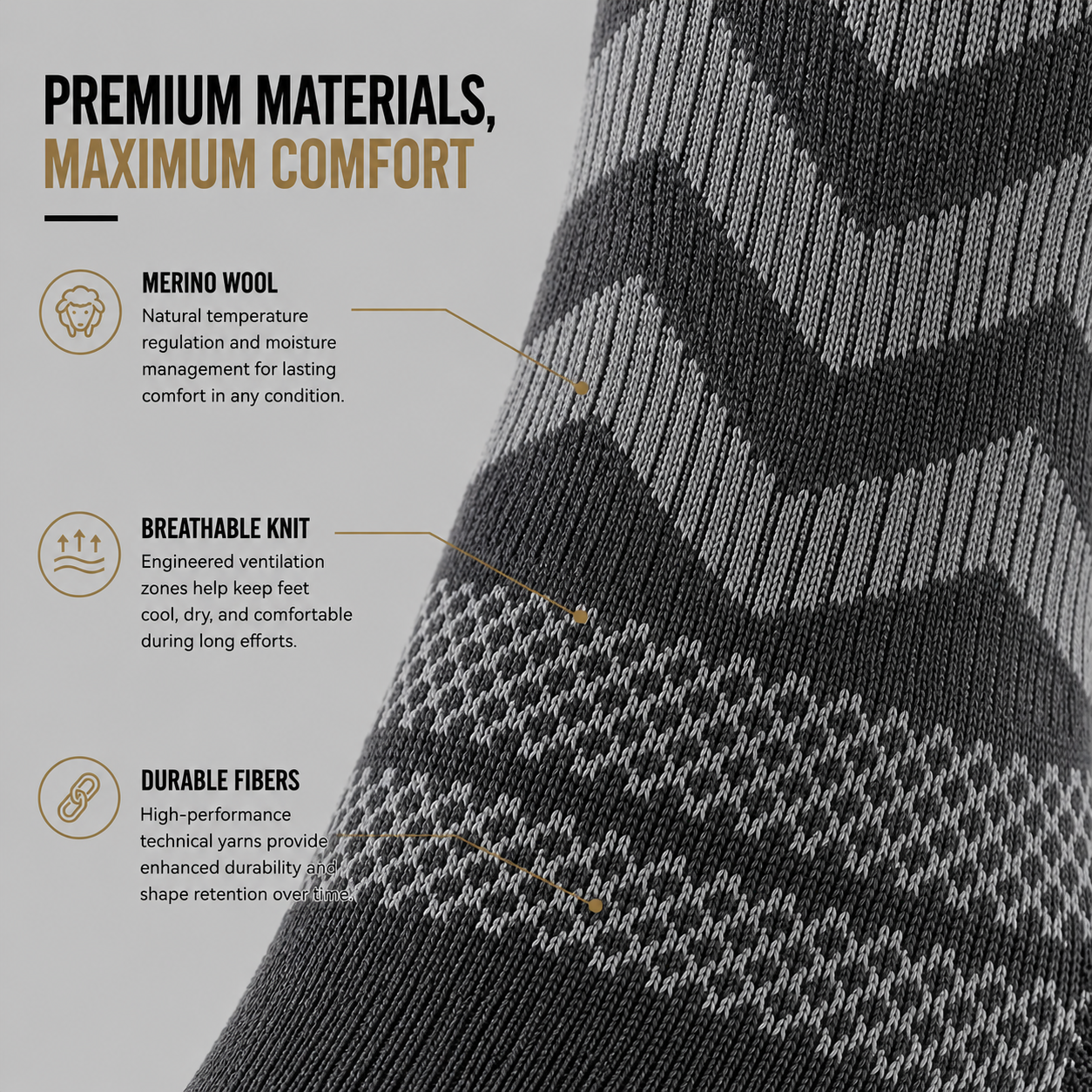 MERINO - Wool Crew