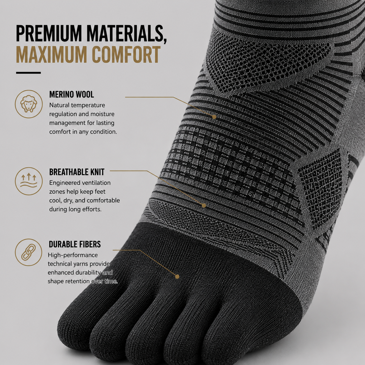 MERINO WOOL – Ankle Length